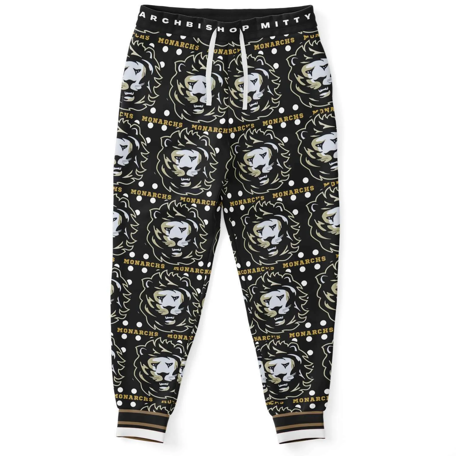 Mitty Monarchs Polka Unisex Fleece Joggers