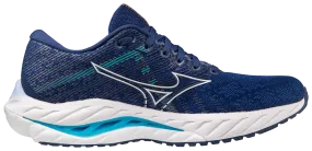 Mizuno Wave Inspire 19 (D Width) - Blue Depths/White/Aquarius (Womens)