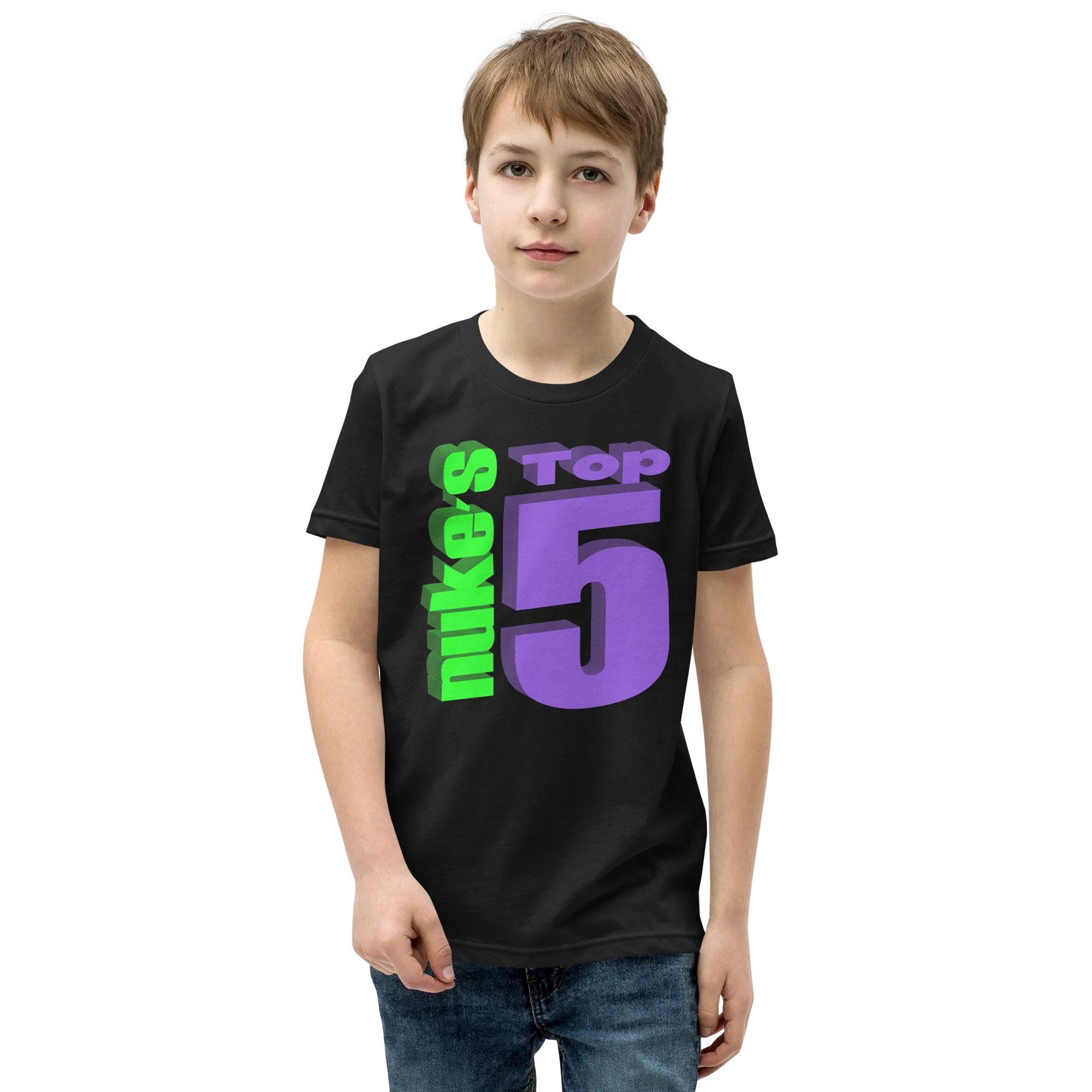 Nuke's Top 5 Did You See It? Youth T-Shirt TWO SIDED