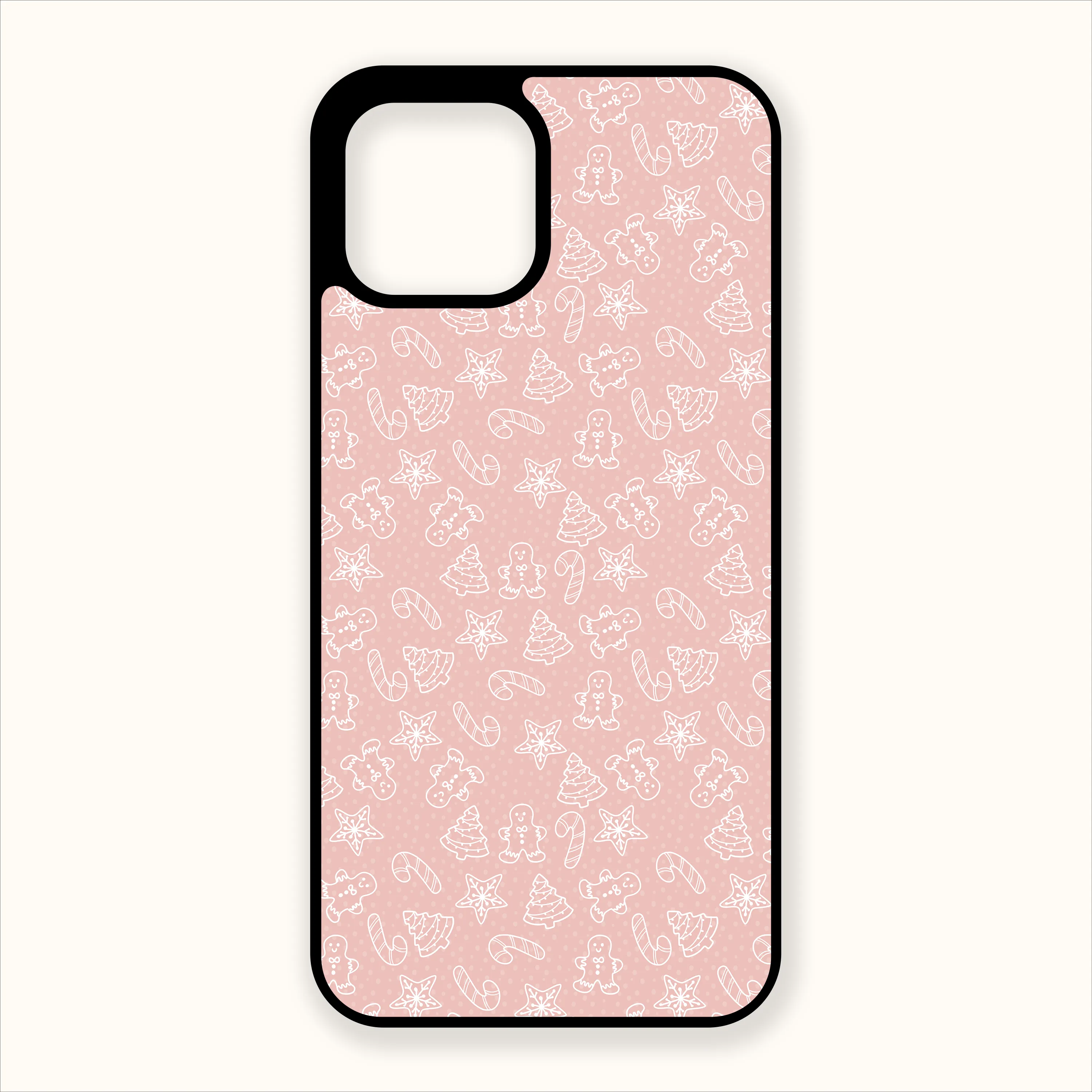 Pink Christmas Pattern Phone Case