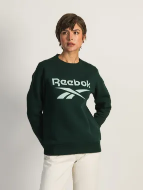 REEBOK BIG LOGO FLEECE CREWNECK