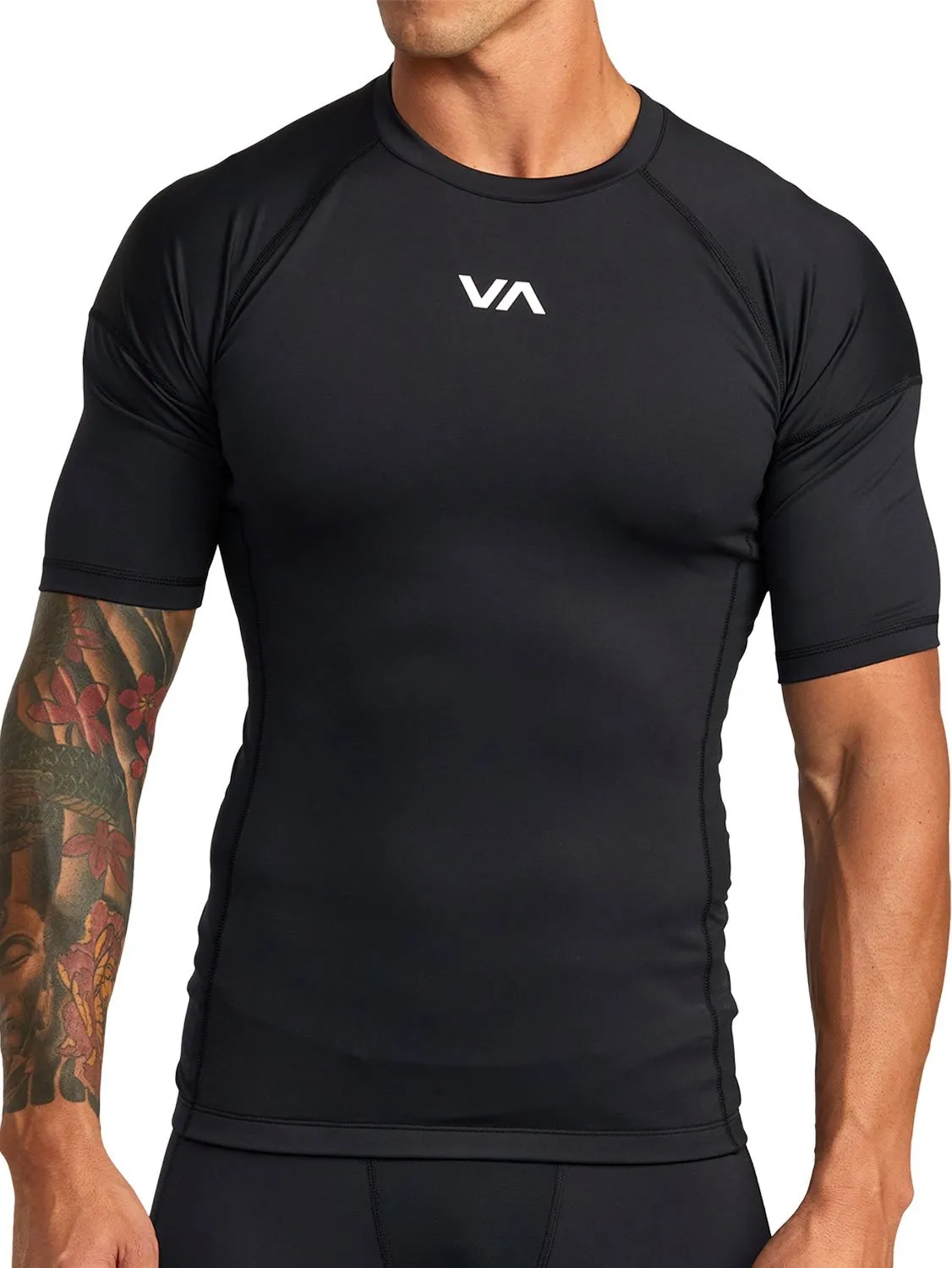 RVCA Men's Compressions Shirt