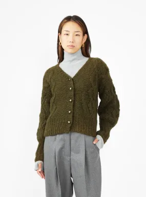 Sonquolly Cardigan Army Green