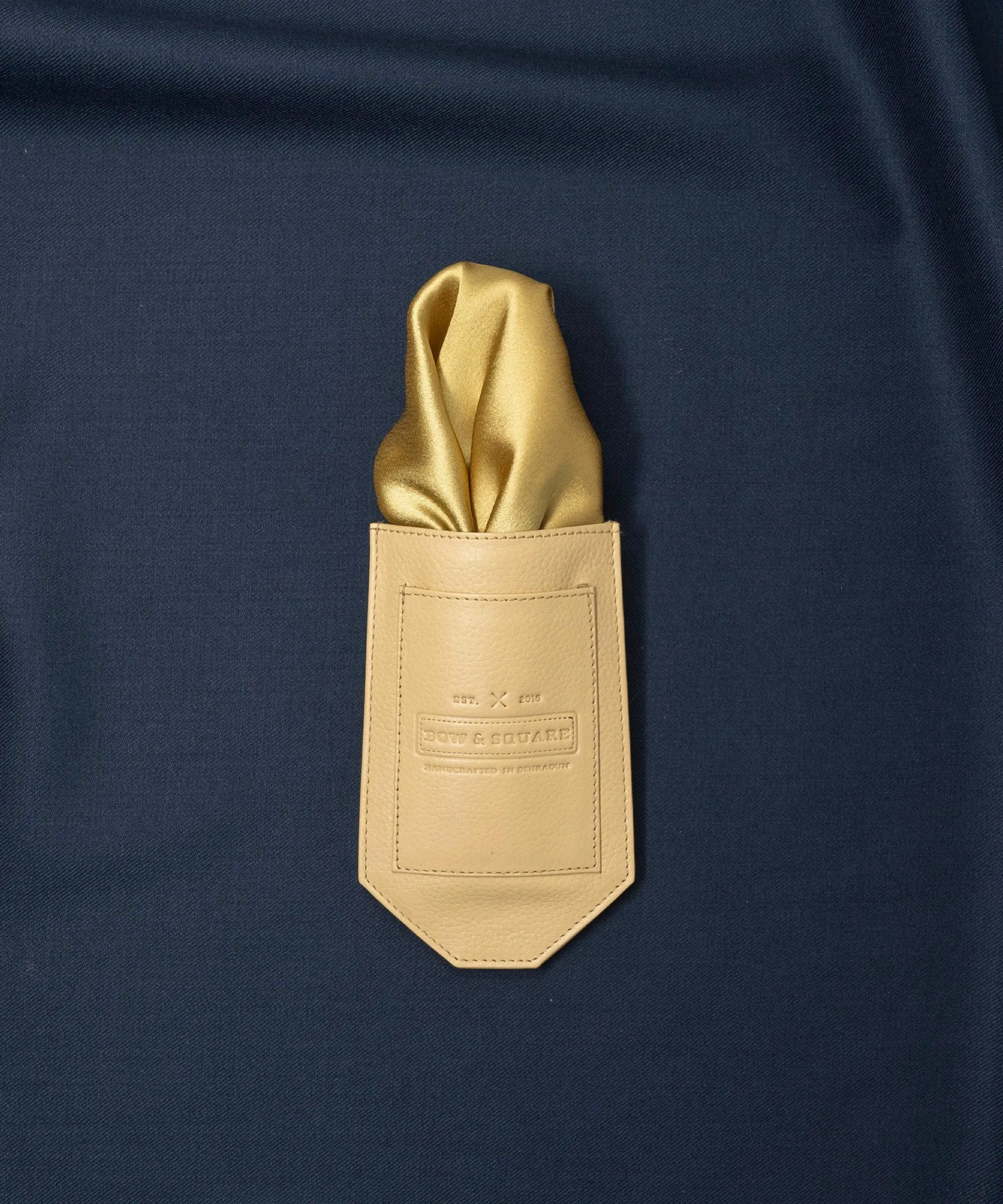 Sun & Sand Yellow Pocket Square