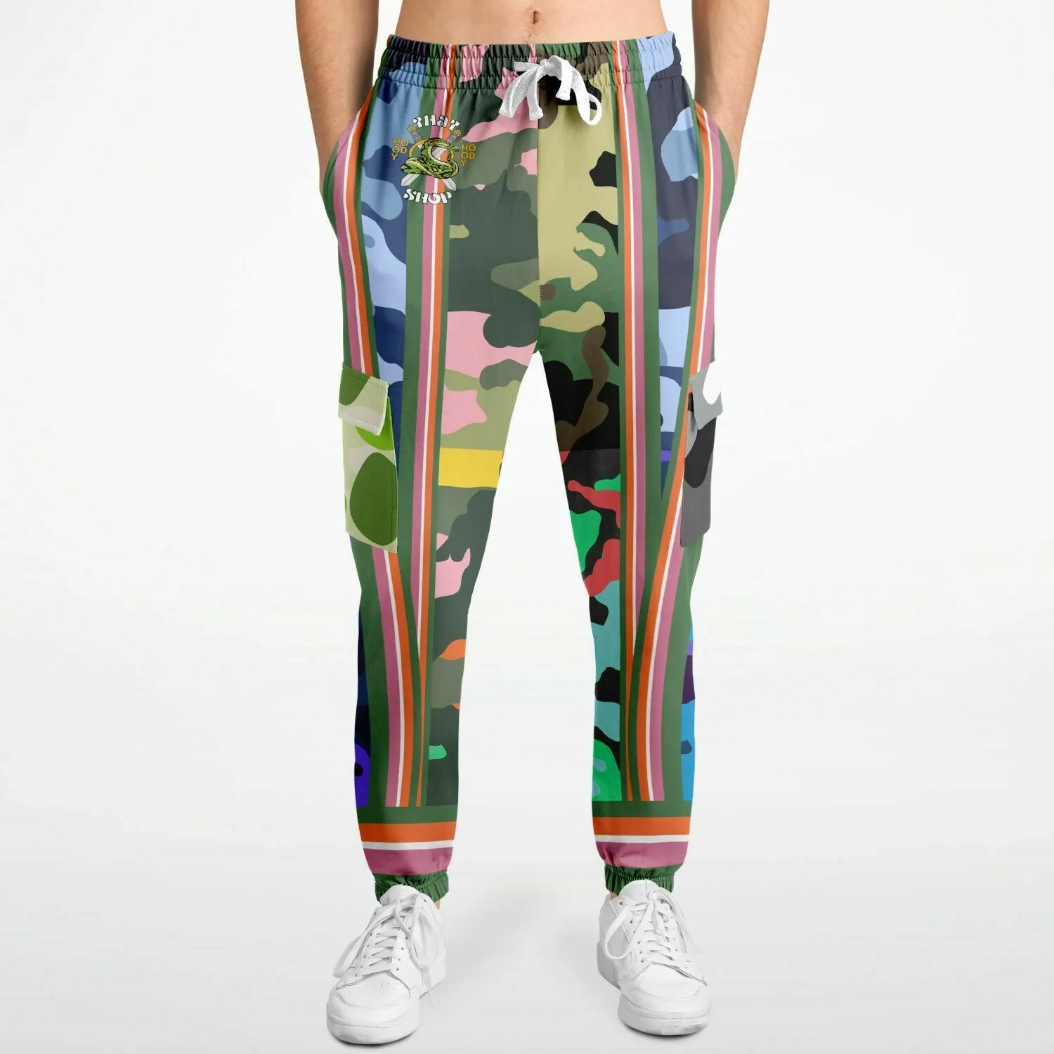 THS Snake Bite Camo Patchwork Unisex Cargo Sweats