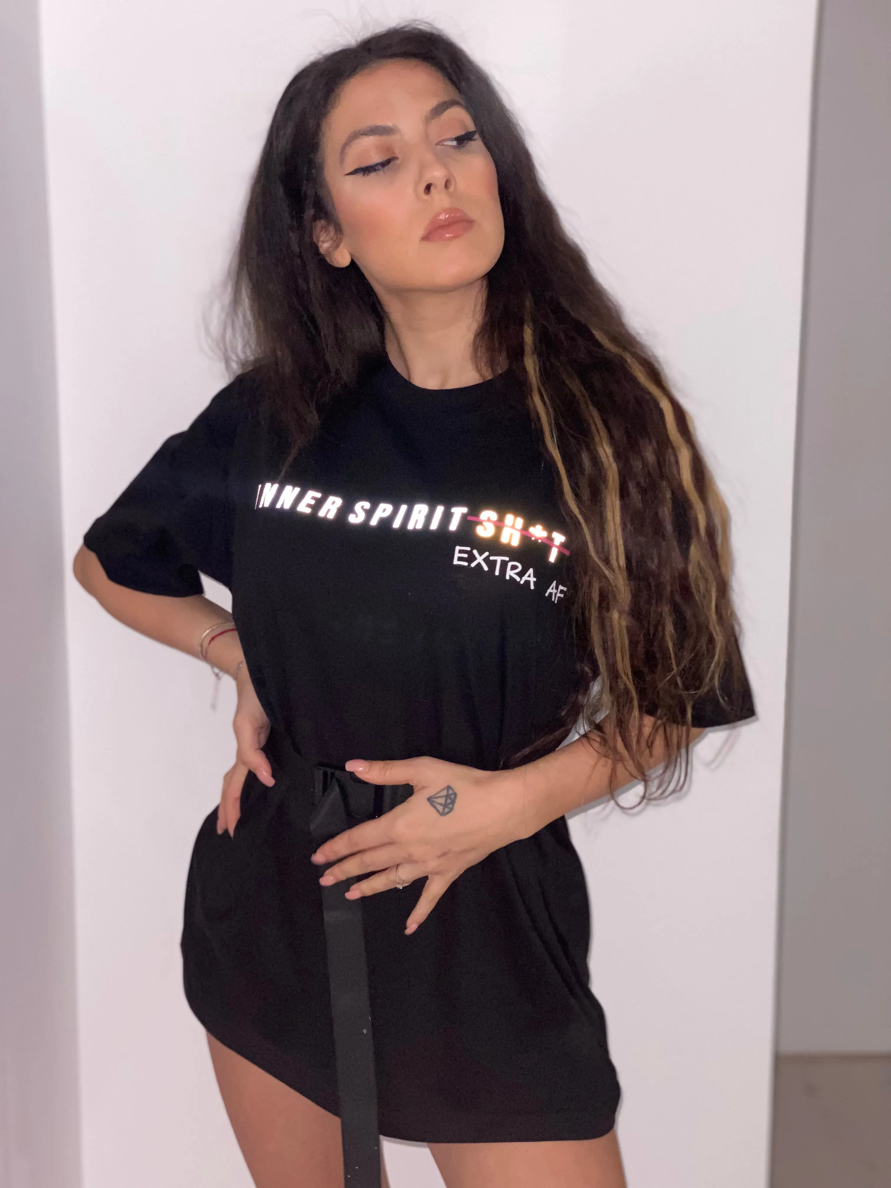 TRICOUL 'EXTRA AF' - Tricou EXTRABABES cu mesaj