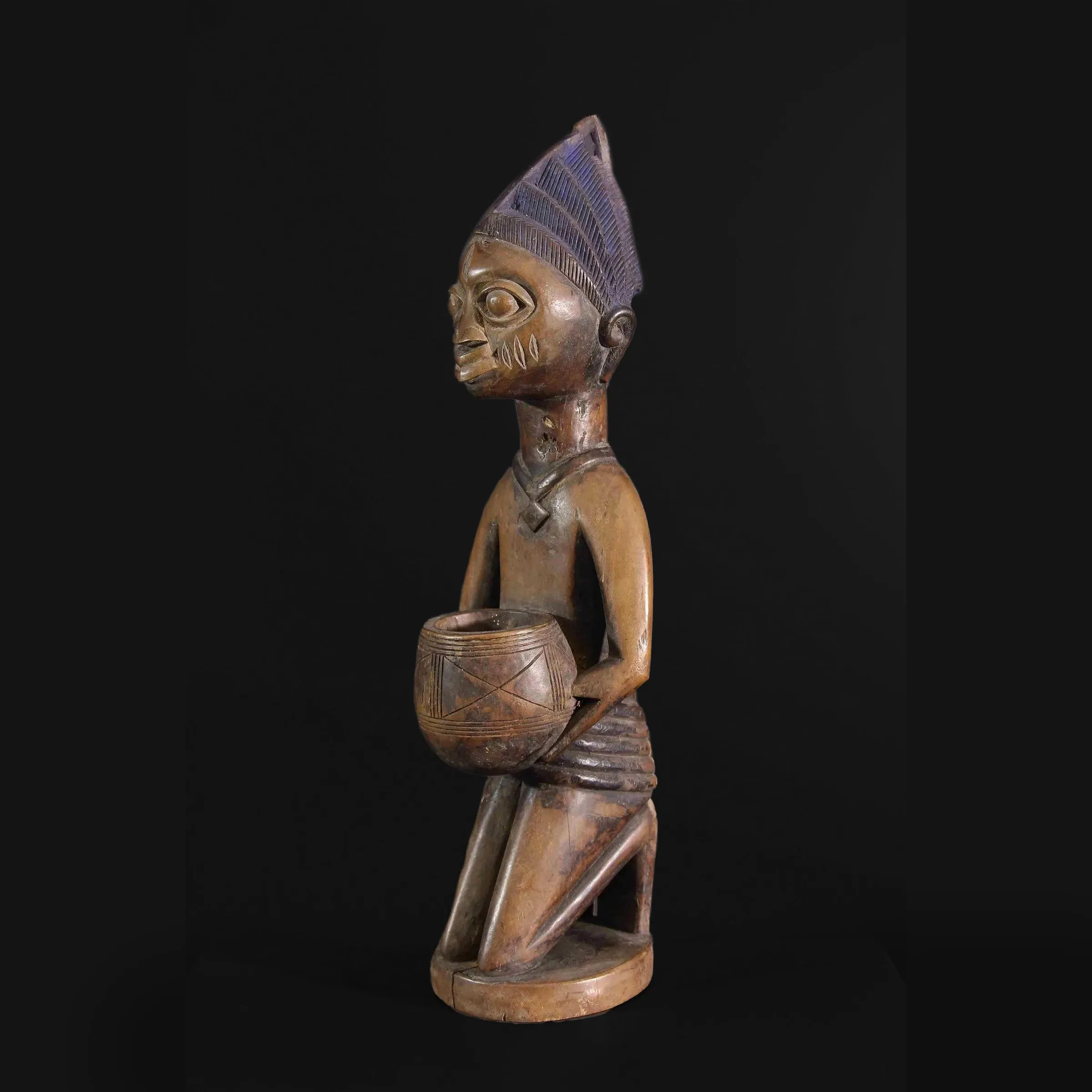 Yoruba Ifa Divination Offering Figure, Nigeria #15